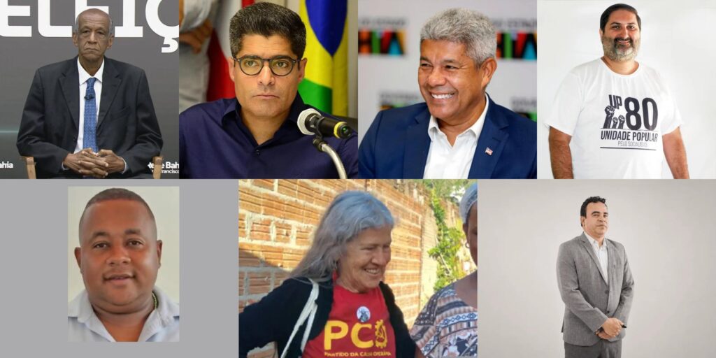 Sete candidatos disputam o Governo da Bahia nas eleições de 2026; saiba quem são